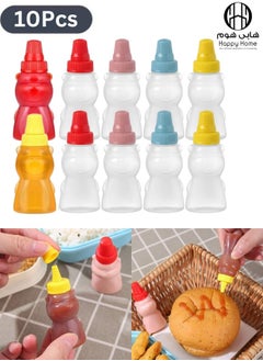 Happy Home 10pcs Mini Bear Shaped Sauce Dispenser 25ml  - Image 1