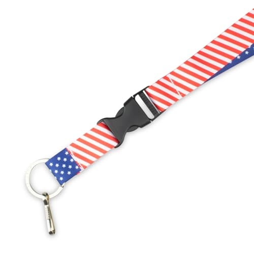 Limeloot Alice in Wonderland Lanyard - We are all Mad Here Cheshire Cat Design with Breakaway, Quick Release Buckle, and Flat Ring - Image 2