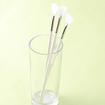 FOMIYES Fan 6pcs Fan for Facials Soft Facial Makeup Tools for Chemical Peel and Facial Gels - Image 5