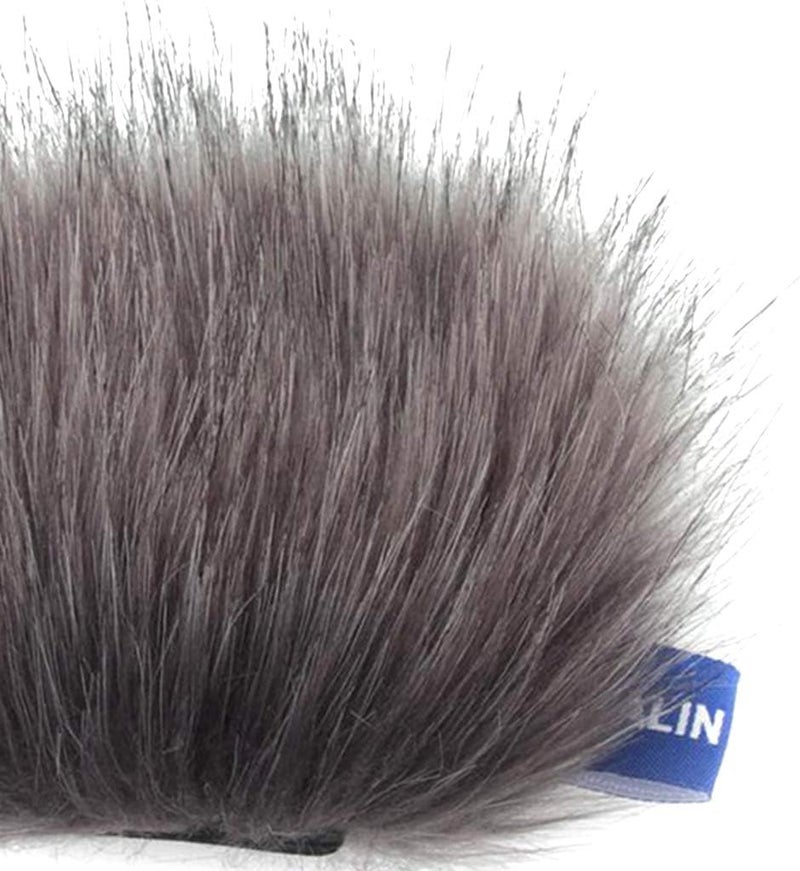 كلاراكو غطاء زجاجي أمامي فروي للميكروفون الاستريو Tascam DR05 - Image 3