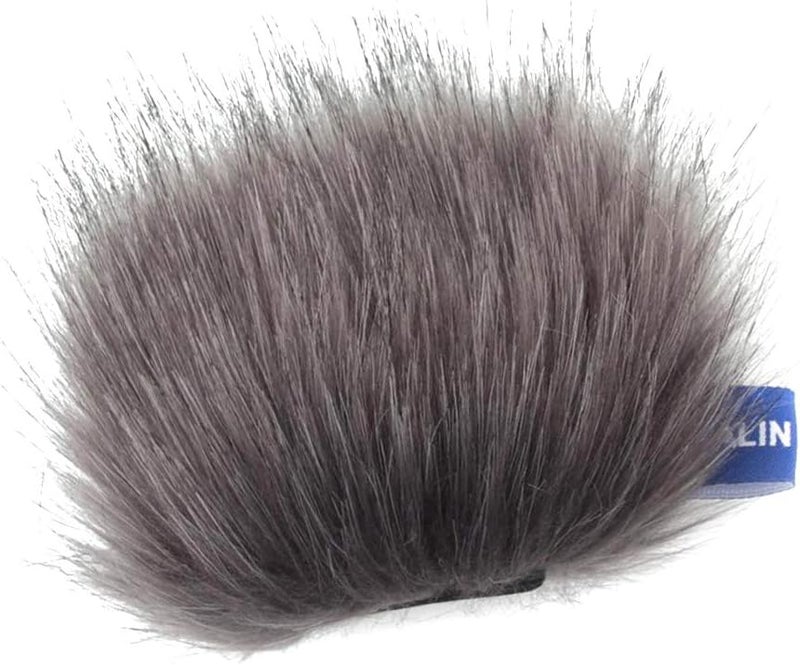 كلاراكو غطاء زجاجي أمامي فروي للميكروفون الاستريو Tascam DR05 - Image 1