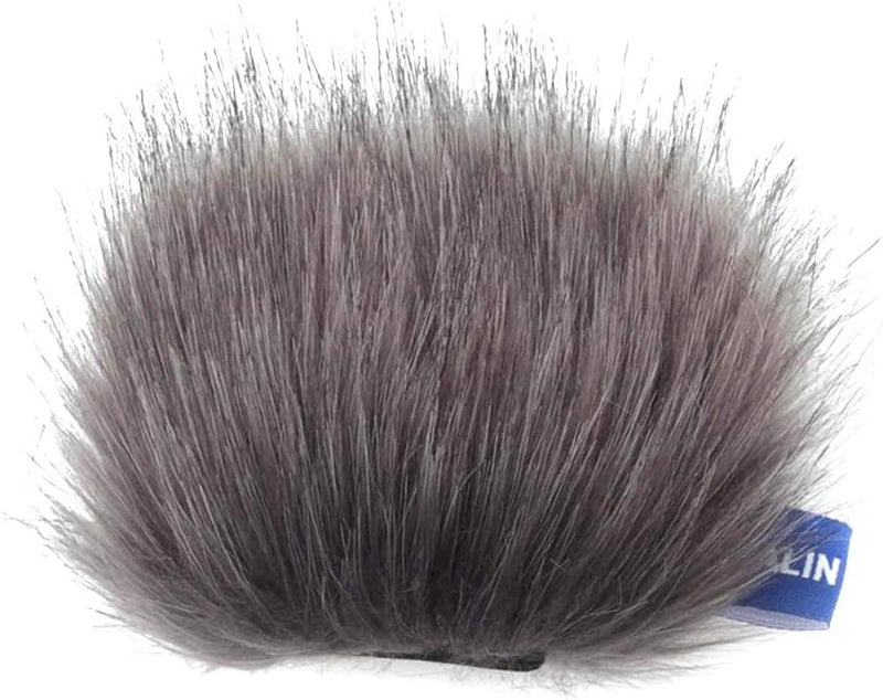 كلاراكو غطاء زجاجي أمامي فروي للميكروفون الاستريو Tascam DR05 - Image 5