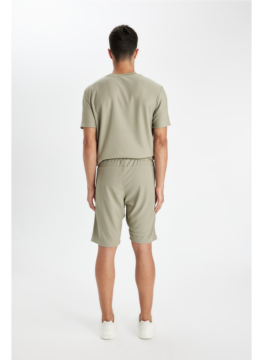 DeFacto - Man Regular Fit Bermuda Shorts - Image 1