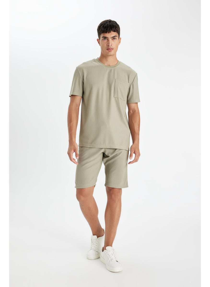 DeFacto - Man Regular Fit Bermuda Shorts - Image 1