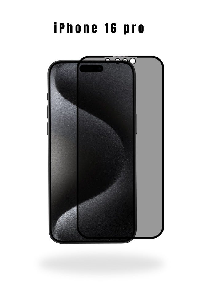 Desert Clear Screen Protector for iPhone 16 PRO , Desert Diamond Hardness - Image 1