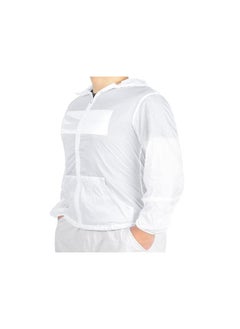 Thoraya Outdoor Waterproof Air Conditioning Fan Cooling Clothes UV Protection Jacket Women (White XXXL)  - Image 2