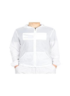 Thoraya Outdoor Waterproof Air Conditioning Fan Cooling Clothes UV Protection Jacket Women (White XXXL)  - Image 3