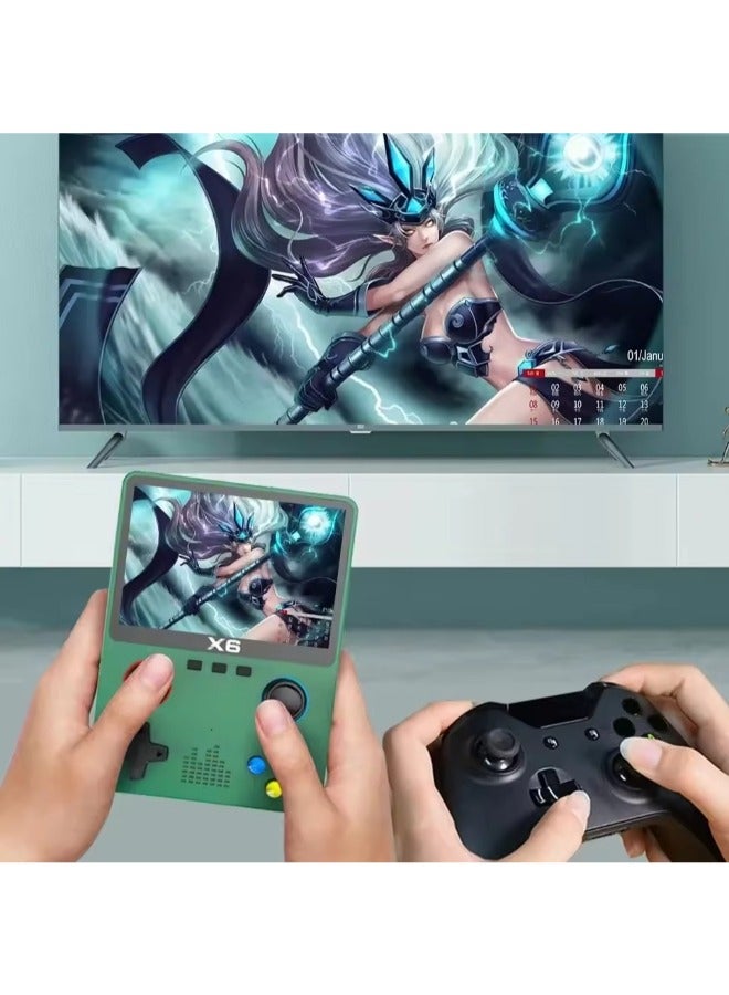 X6 Handheld Retro Gaming Console - Portable 2.8” Screen, Preloaded with 1000+ Games - Image 4