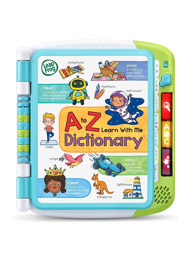 LeapFrog A To Z Learn With Me Dictionary  - Image 1