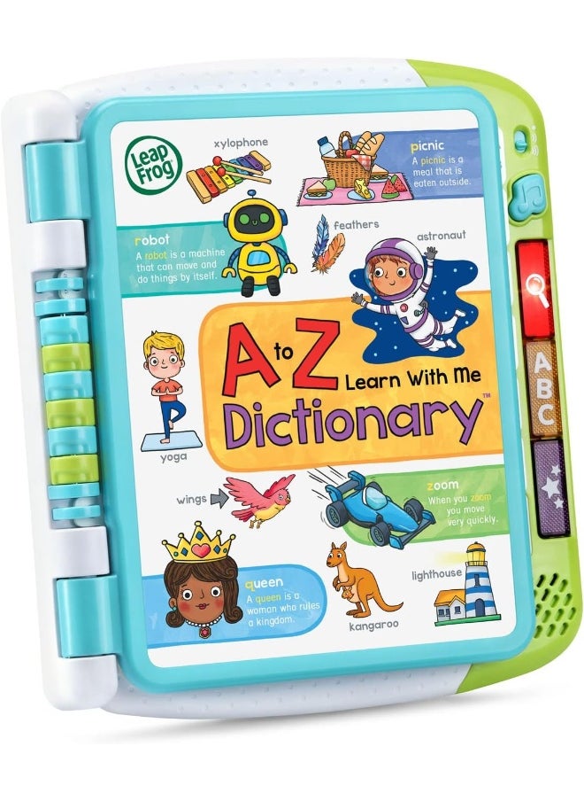 LeapFrog A To Z Learn With Me Dictionary, Interactive Educational Toy, Teaches Abcs, Vocabulary, And Early Literacy Skills, Ideal For Kids Aged 2–5 Years  - Image 2