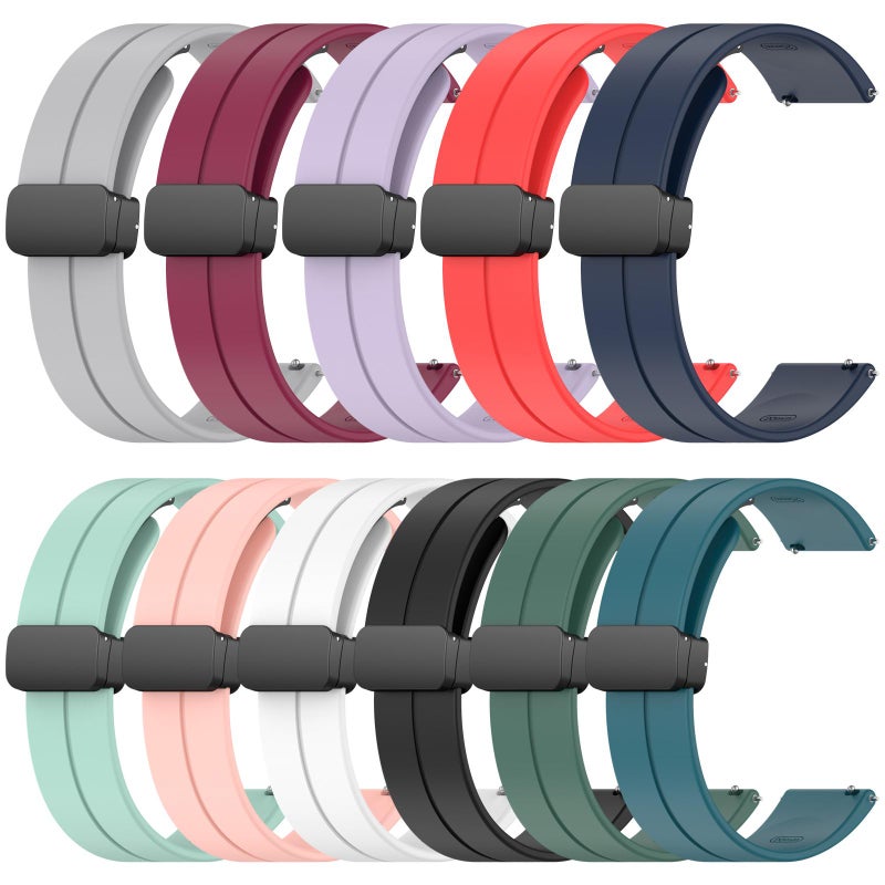 إيروريكس سوار ساعة Amazfit T-Rex 3 مسطح الرأس قابل للطي بمشبك أسود من السيليكون (أسود) - Image 3