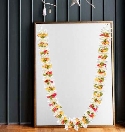 Daedal Crafters Artificial Chintamani Flower Garland for Pooja Mandir, Mala for Photo Frame, Decorative Haar Mala for God Idols, Photo Frames of Ancestors, Pitra & Pooja Room Décor (40 inch) - Image 4