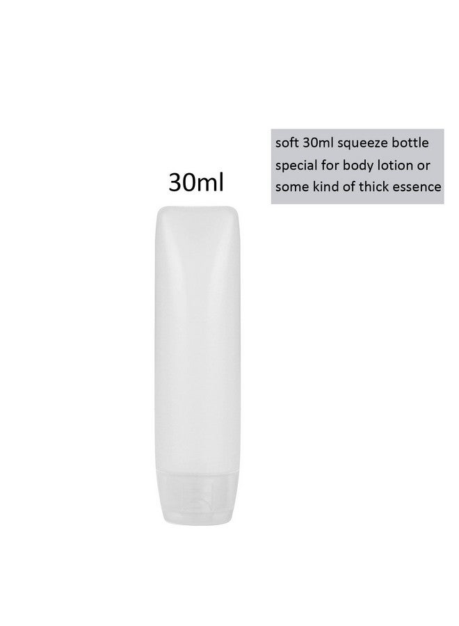 ALINK 16Pcs Travel Size Toiletry Bottles Set, Tsa Approved Clear Cosmetic Makeup Liquid Containers With Zipper Bag - Image 3