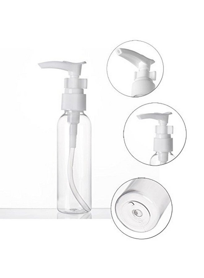 ALINK 16Pcs Travel Size Toiletry Bottles Set, Tsa Approved Clear Cosmetic Makeup Liquid Containers With Zipper Bag - Image 4