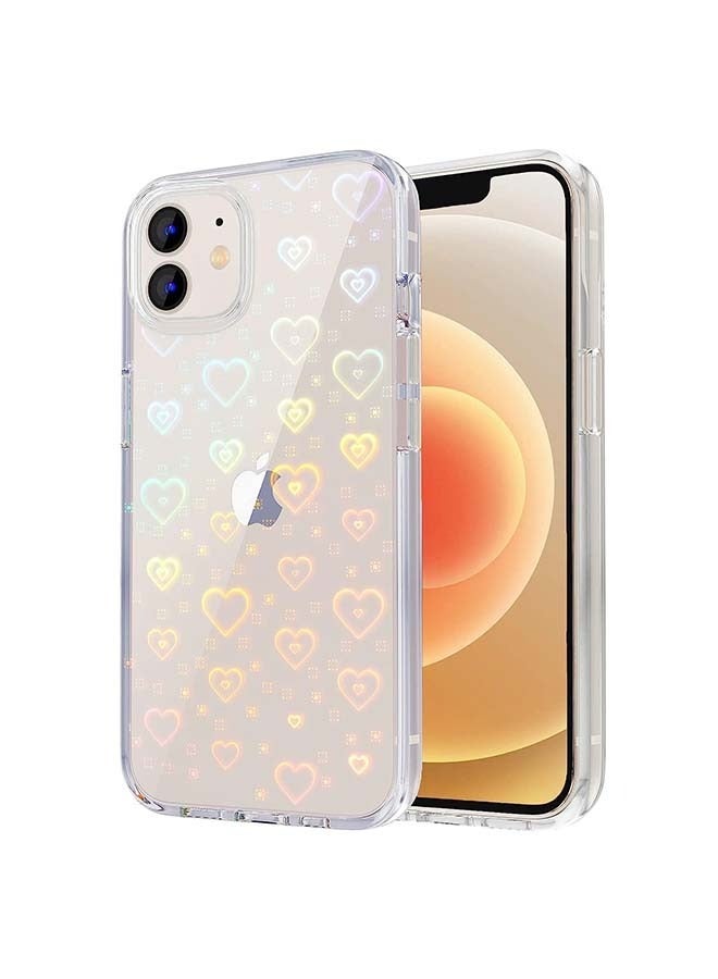 جراب لهاتف iPhone 12/12 Pro ، غطاء هاتف واقٍ صلب مقاوم للخدش من البولي كربونات ، غطاء واقٍ بنمط جميل - Image 1