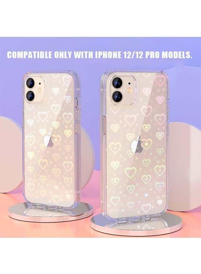 جراب لهاتف iPhone 12/12 Pro ، غطاء هاتف واقٍ صلب مقاوم للخدش من البولي كربونات ، غطاء واقٍ بنمط جميل - Image 2