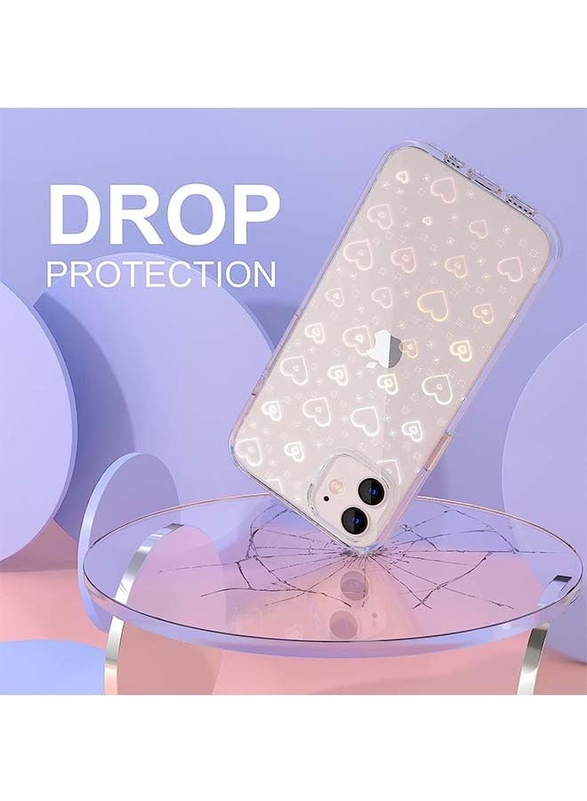 جراب لهاتف iPhone 12/12 Pro ، غطاء هاتف واقٍ صلب مقاوم للخدش من البولي كربونات ، غطاء واقٍ بنمط جميل - Image 5