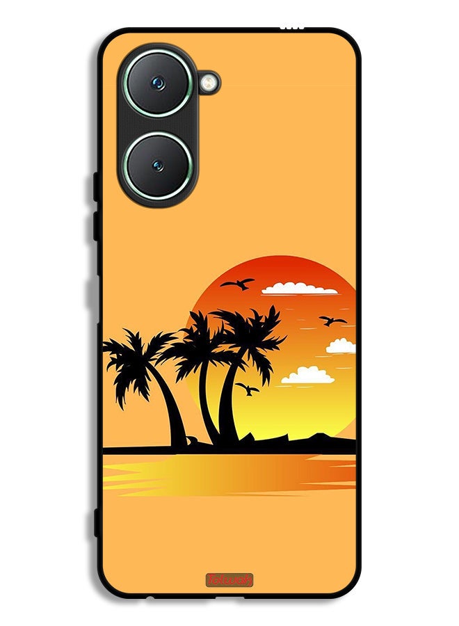 Tolwak Vivo Y18i 4G Protective Case Cover Drawing Abstract Design - Image 1