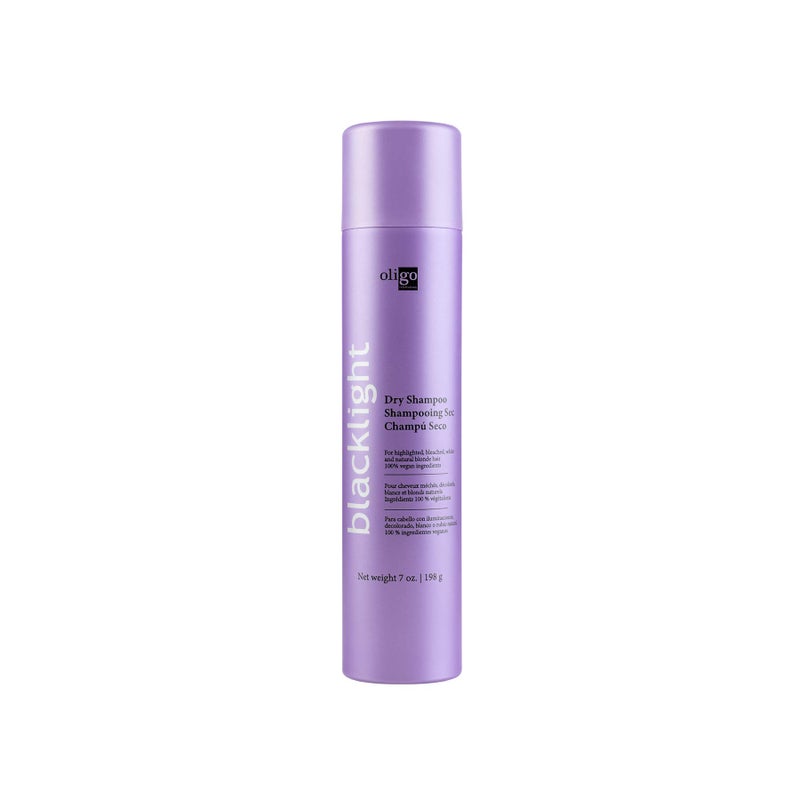 Oligo Professionnel - Blacklight Dry Shampoo for all hair types - Vegan - Weightless volume - Leaves hair feeling clean - Neutralizes odor - Residue free - 7oz - Image 1