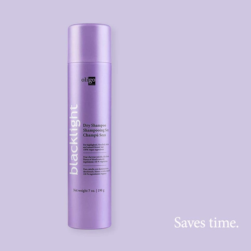 Oligo Professionnel - Blacklight Dry Shampoo for all hair types - Vegan - Weightless volume - Leaves hair feeling clean - Neutralizes odor - Residue free - 7oz - Image 5