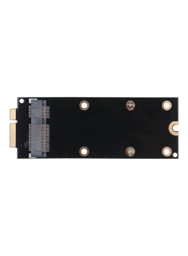 NIBEMINENT mSATA SSD To 7 And 17Pin Adapter Card For 2012 Apple Macbook Pro Retina Black - Image 1