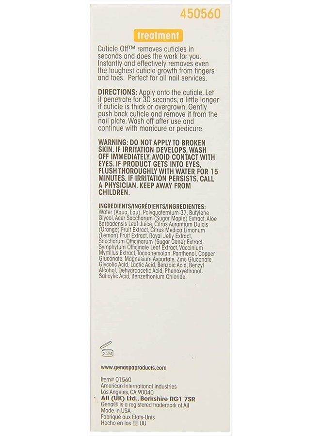 Gena Cuticle Off, 2 fl. oz. each - Image 2