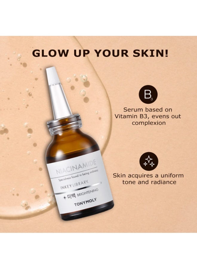 Tonymoly Inkey Library Niacinamide and Brightening Skin Serum - Image 3