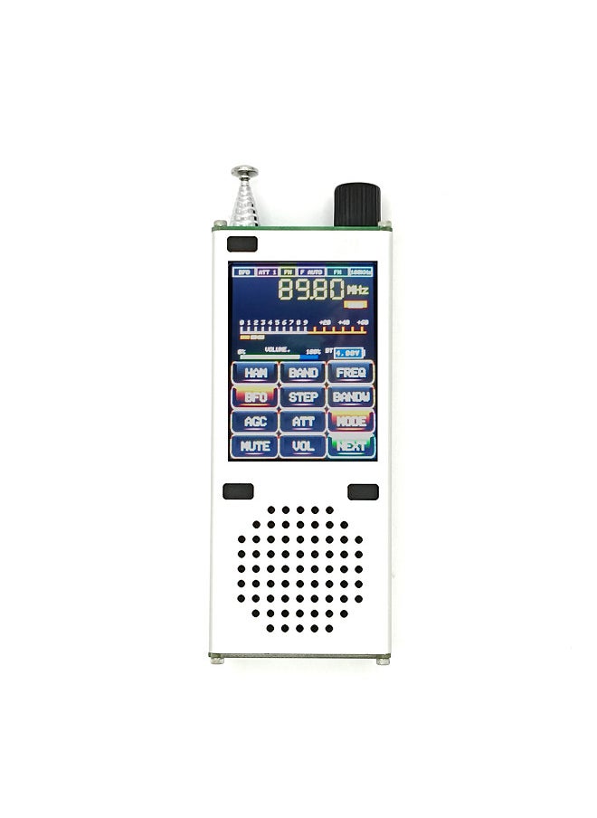 Generic ATS120 SI4732 ESP32 BT 150K-30Mhz 64M-108Mhz Receiver Frequency Amplitude Modulation LSB USB All Band Modes Adjustable 2.4inch Digital TFT Display  - Image 1