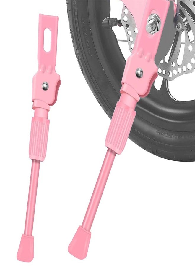 برو بيروس مسند دراجة أطفال من بروبيروس® لعجلات مقاس 20 بوصة، مسند معدني مقوى مانع للانزلاق مزود بنابض، طوله 10.43 بوصة، مسند دراجة بديل لدراجة الأطفال، ملحق لتعديل الدراجة، لون وردي - Image 1