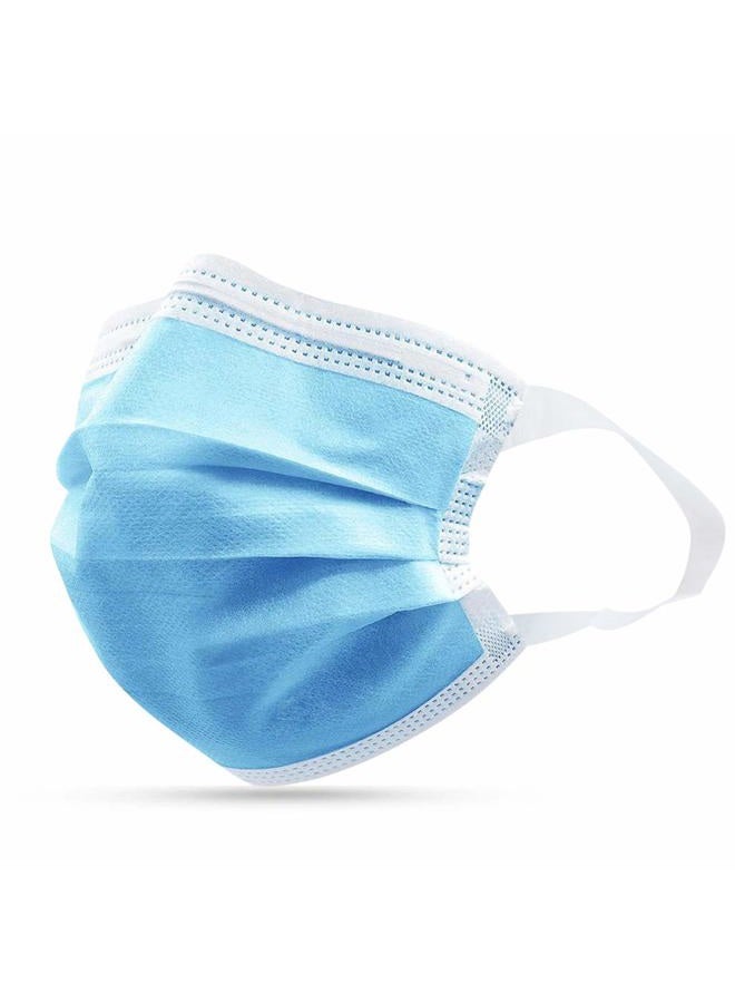 Wish Disposable Face Masks , Pack of 50, Wide Ear loop For Extra Comfort, 3 Ply, Ships from USA - Image 1