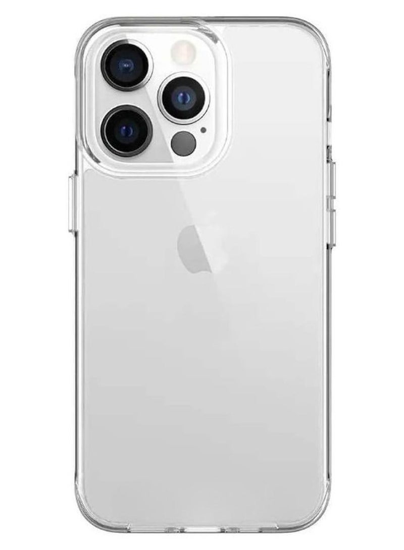 S-TOP Clear Case for iPhone 13 Pro - Drop Protection, Scratch Resistant, Anti-Yellowing with Dual Layer Protection, Slim and Clear Design - Image 1