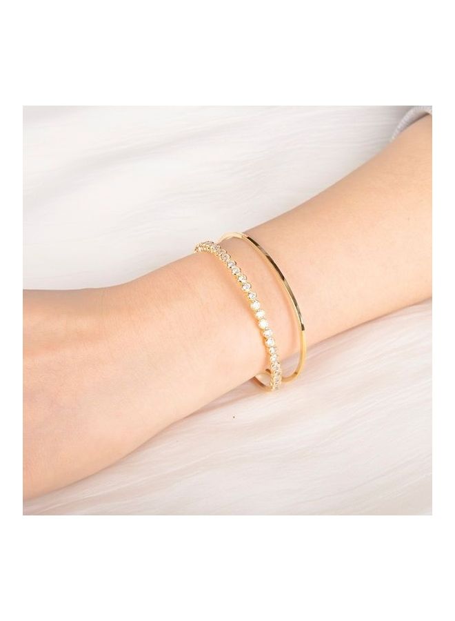 Simple Zircon Elegant Bracelet