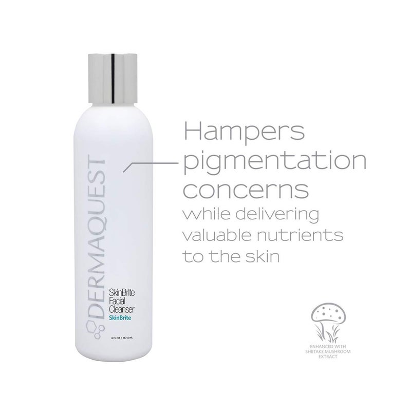 DermaQuest SkinBrite Facial Cleanser - Hydrating & Brightening Skin Cleanser - Balance Uneven Skin Tone and Hyperpigmentation (6 oz.) - Image 4