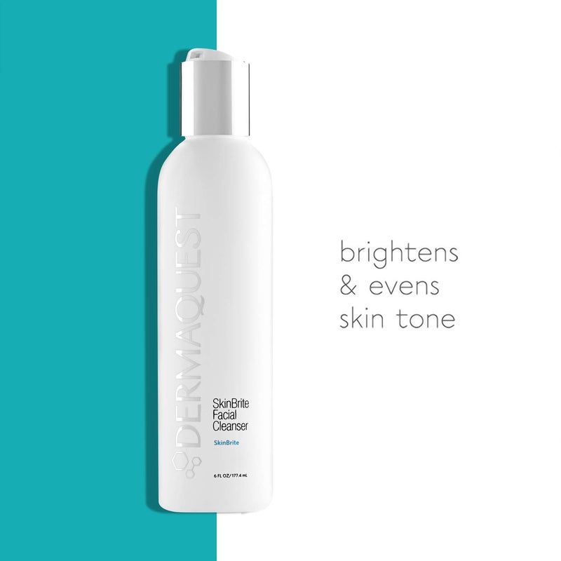 DermaQuest SkinBrite Facial Cleanser - Hydrating & Brightening Skin Cleanser - Balance Uneven Skin Tone and Hyperpigmentation (6 oz.) - Image 3