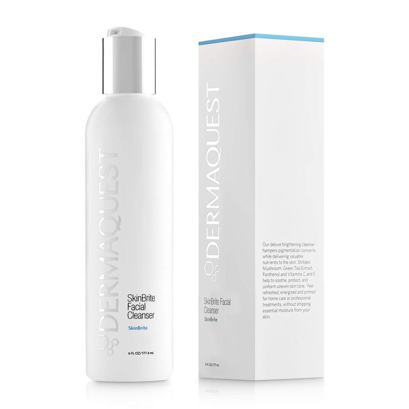 DermaQuest SkinBrite Facial Cleanser - Hydrating & Brightening Skin Cleanser - Balance Uneven Skin Tone and Hyperpigmentation (6 oz.) - Image 1