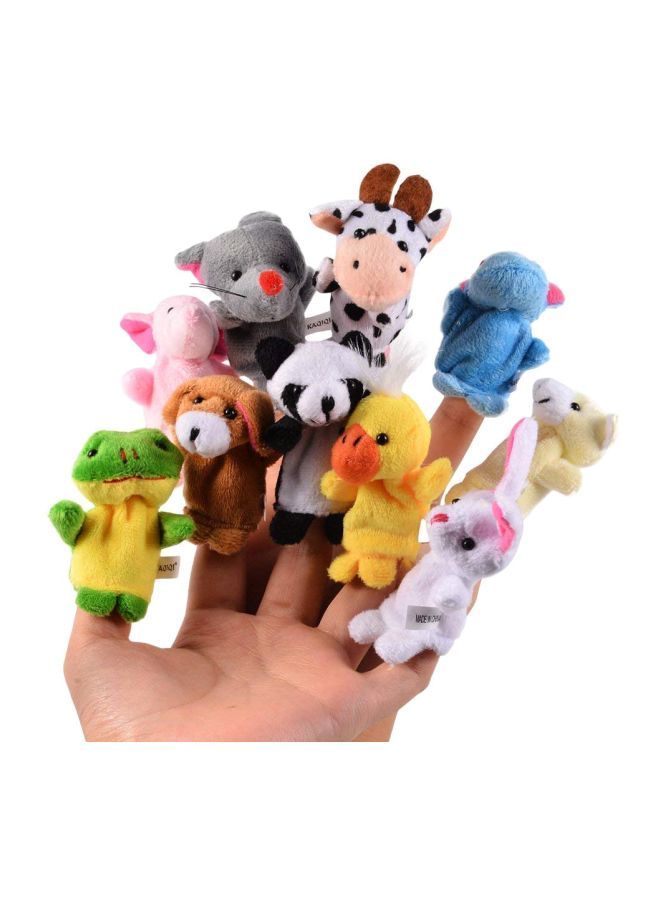 نيبمينينت مجموعة دمى متحركة للأصابع على شكل حيوانات من 10 قطع طراز SC-1435-1-TOYS - Image 4