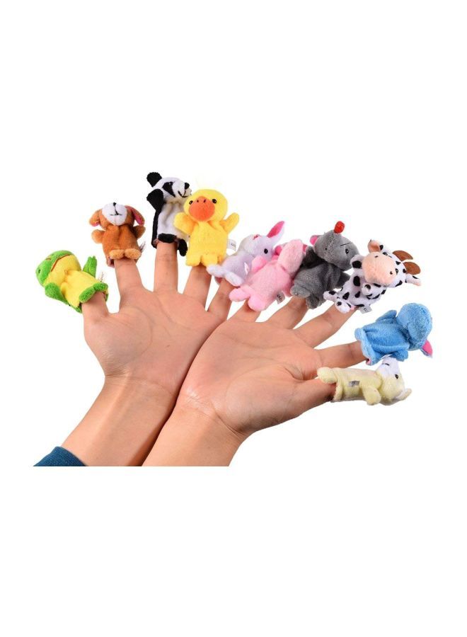 نيبمينينت مجموعة دمى متحركة للأصابع على شكل حيوانات من 10 قطع طراز SC-1435-1-TOYS - Image 5