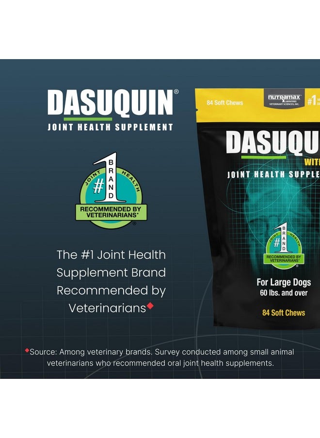 Nutramax Laboratories Nutramax Laboratories Dasuquin with MSM Joint Health Supplement for Large Dogs - With Glucosamine, MSM, Chondroitin, ASU, Boswellia Serrata Extract, and Green Tea Extract, 84 Soft Chews  - Image 3