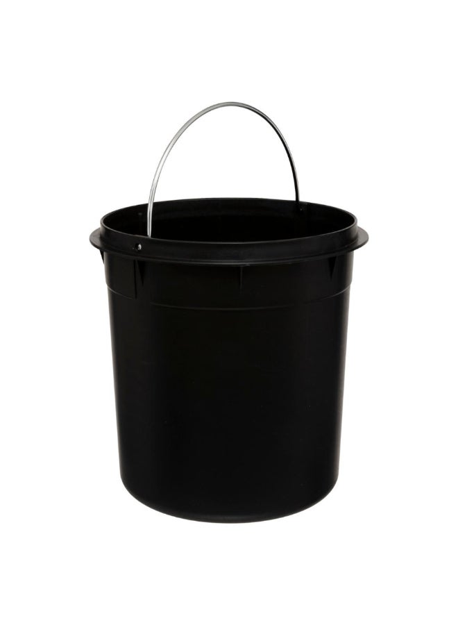 Five Simply Smart Duo Bathroom Waste Pedal Bin Ficus Green and Black 5 L 200170B - Image 4