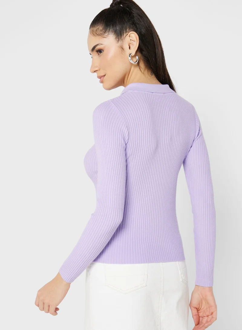 Ginger Zip Front Cardigan