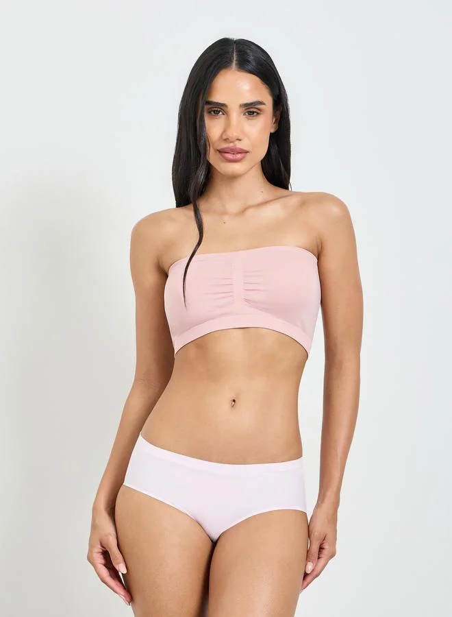 Take Two Solid Non Padded Non Wired Bandeau