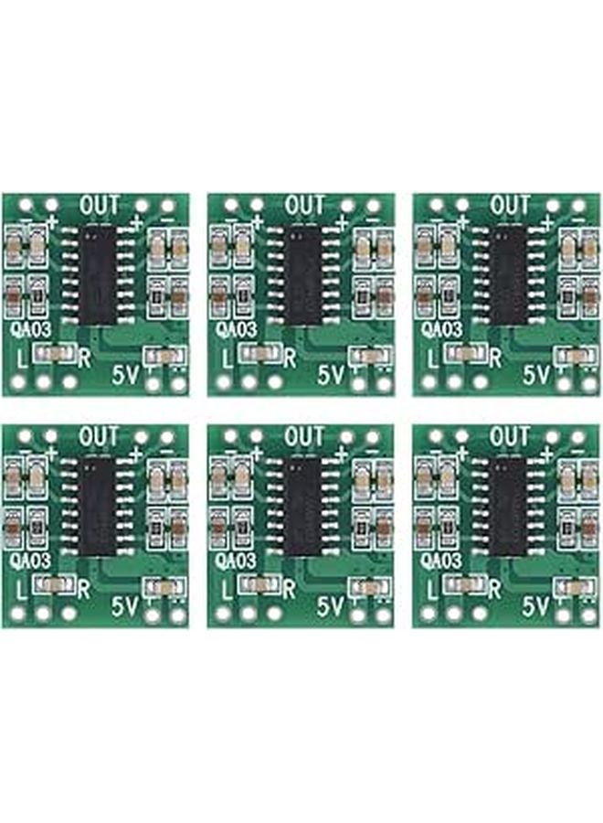 Mini Digital Audio Power Amplifier Module 4 Channel 6W Type D 2 5V To 5 5V DC - Image 1