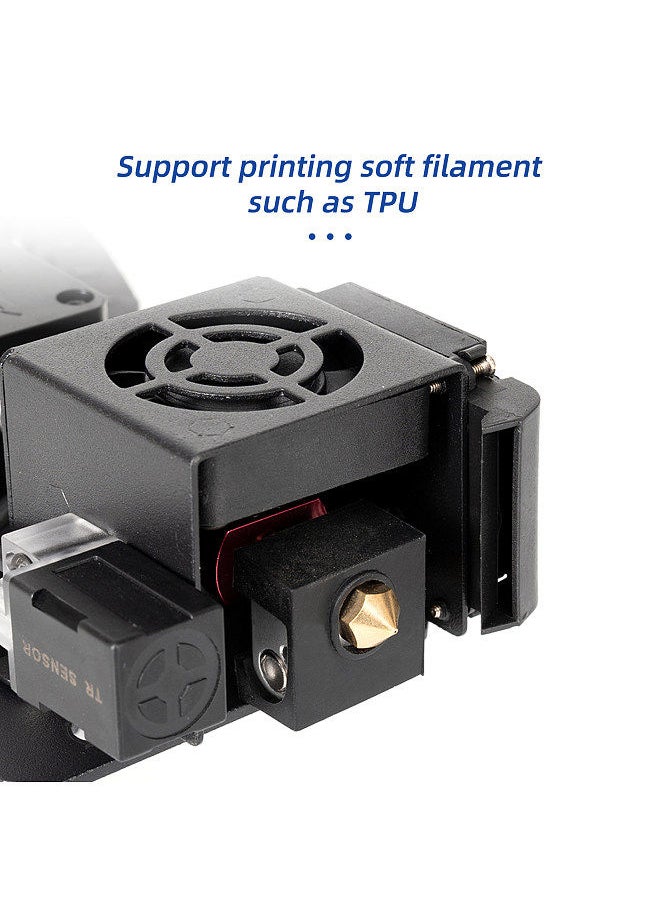 Tronxy - Printing Upgrade Kit Metal Extruder for X5SA PRO Series 3D Printer Support Soft 1.75mm Filament TPU - Image 1