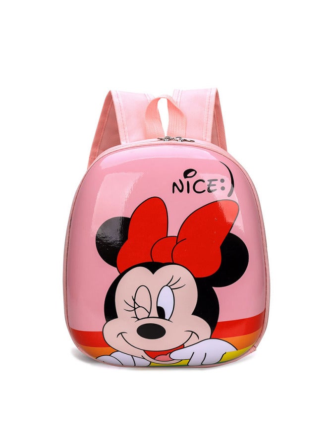 Kindergarten Boys And Girls Schoolbag 2023 Eggshell Bag Children's Baby School Cartoon Backpack Princess Aisha Backpack-Color:Style One - Image 1