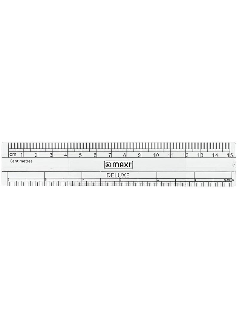 ماكسي Maxi MX-PR15 پلاسٹک رولر، 15 سینٹی میٹر سائز، صاف - Image 1