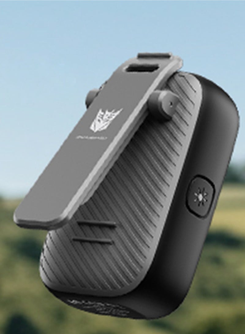 TRANSFORMERS TF-Y07 PRO Wireless Bluetooth Speaker, 5H Playtime, Magnetic Suction, IP67 Waterproof, Bluetooth V5.4 with Lighting Effects – Black - Image 4