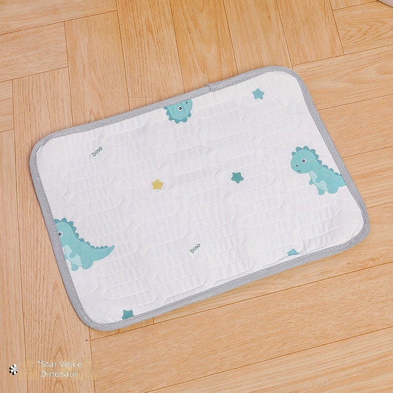 PET DOG ICE SILK COOL MAT - Summer Pet Bed for Dogs and Cats, Breathable & Washable - Image 1