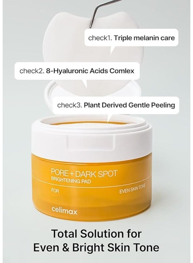 celimax Pore+Dark Spot Brightening Pad 100ml,for Enlarged Pores with Niacinamide, Tranexamic Acid, Pore Minimizer, Non-Irritating, Hydrating, For Sensitive Skin, Hyperpigmentation - Image 5