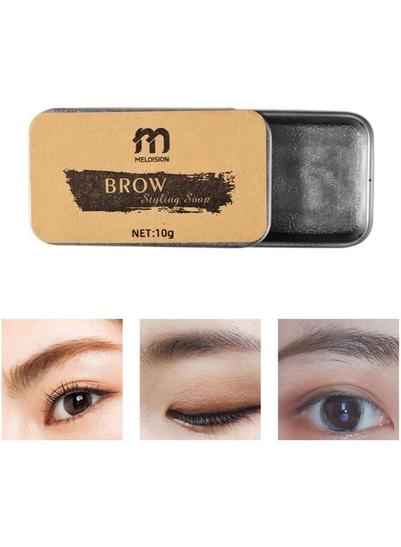 ORiTi جل كريم الحواجب مع فرشاة بدون لون لتثبيت دائم ومقاوم للماء - Image 1