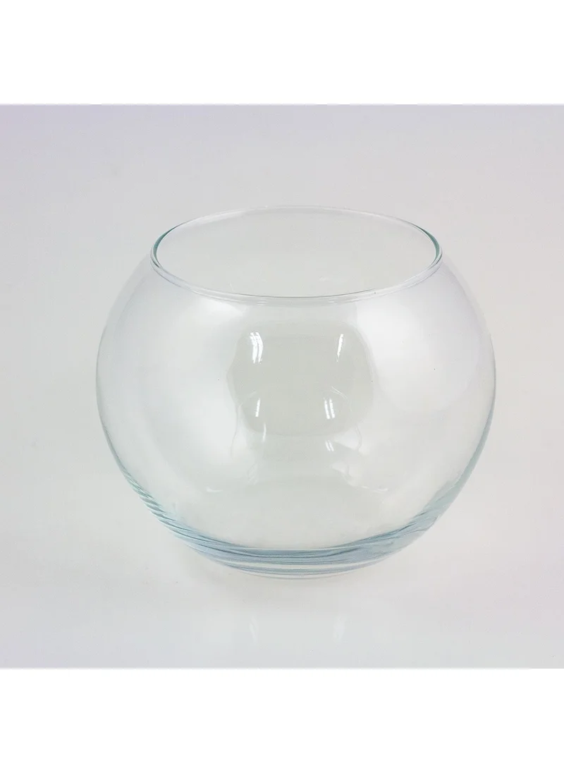 Paşabahçe Glass Jar Glass Vase 45068 19 x 16 cm